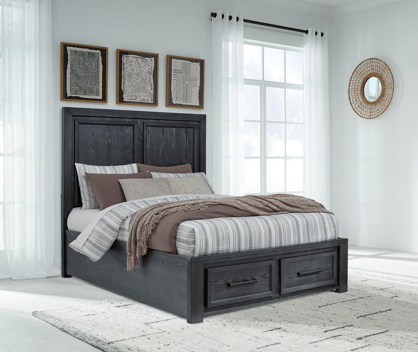 Foyland Panel Storage Bed