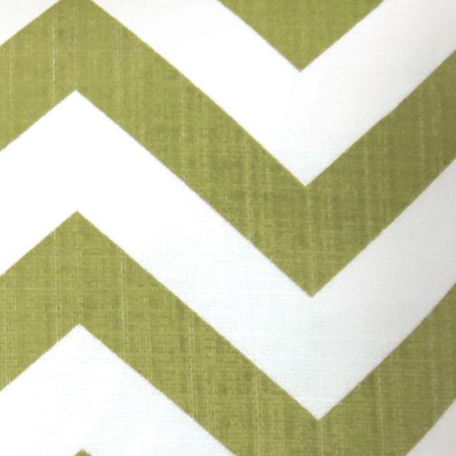 ZOE 18" X 18" Pillow, Green Chevron (2/CTN)