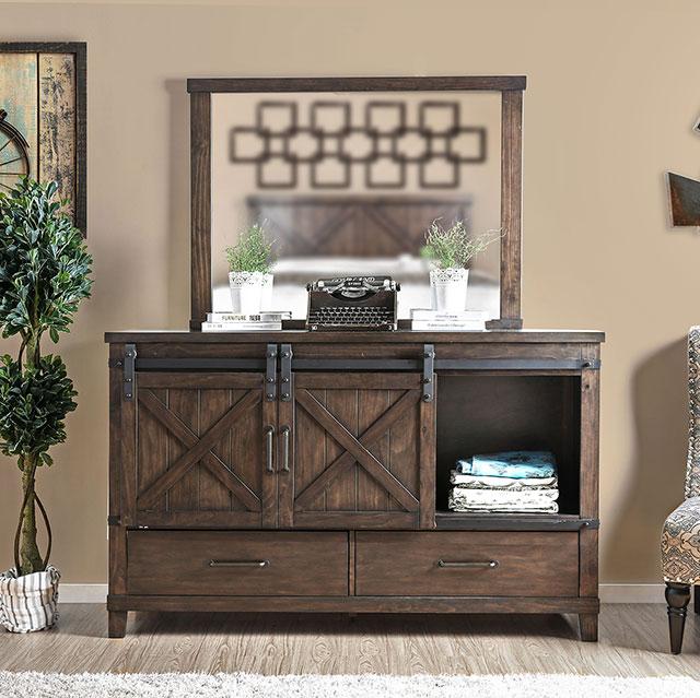 Bianca Dark Walnut Dresser