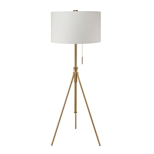 Zaya Stained Gold Floor Lamp image