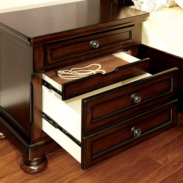 NORTHVILLE Dark Cherry Night Stand