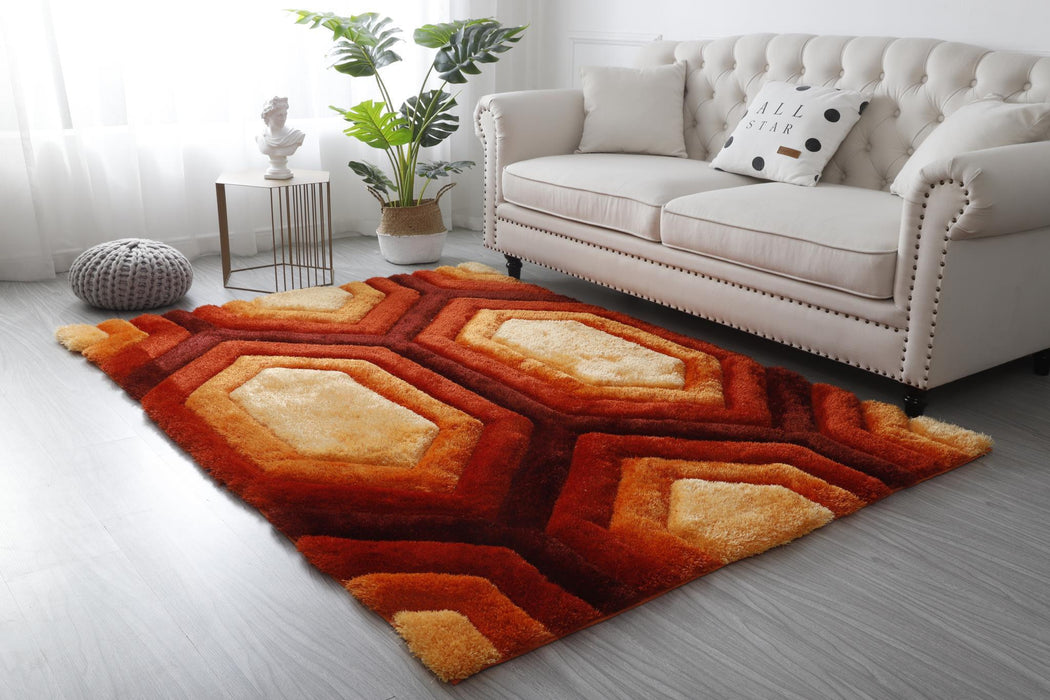 MATEOS SHAG Area Rug - 5' x 7' - MS5257 image